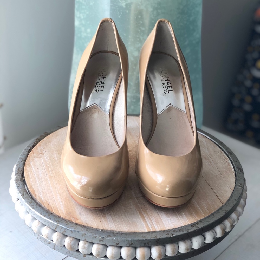 Michael Kors Heels Beige/ Taupe